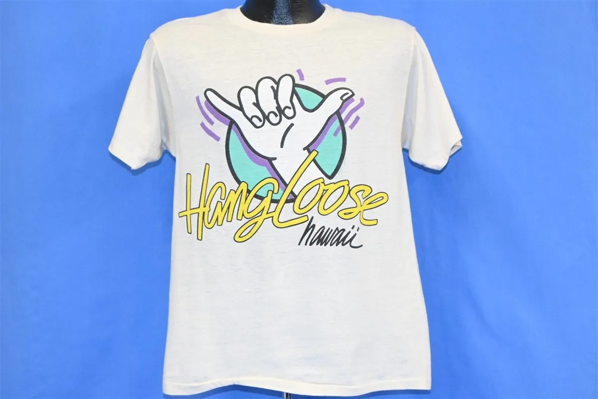 80s Shaka Sign Hang Loose Hawaii Surf Surfer t-shirt Medium