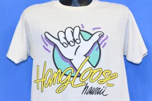 80s Shaka Sign Hang Loose Hawaii Surf Surfer t-shirt Medium
