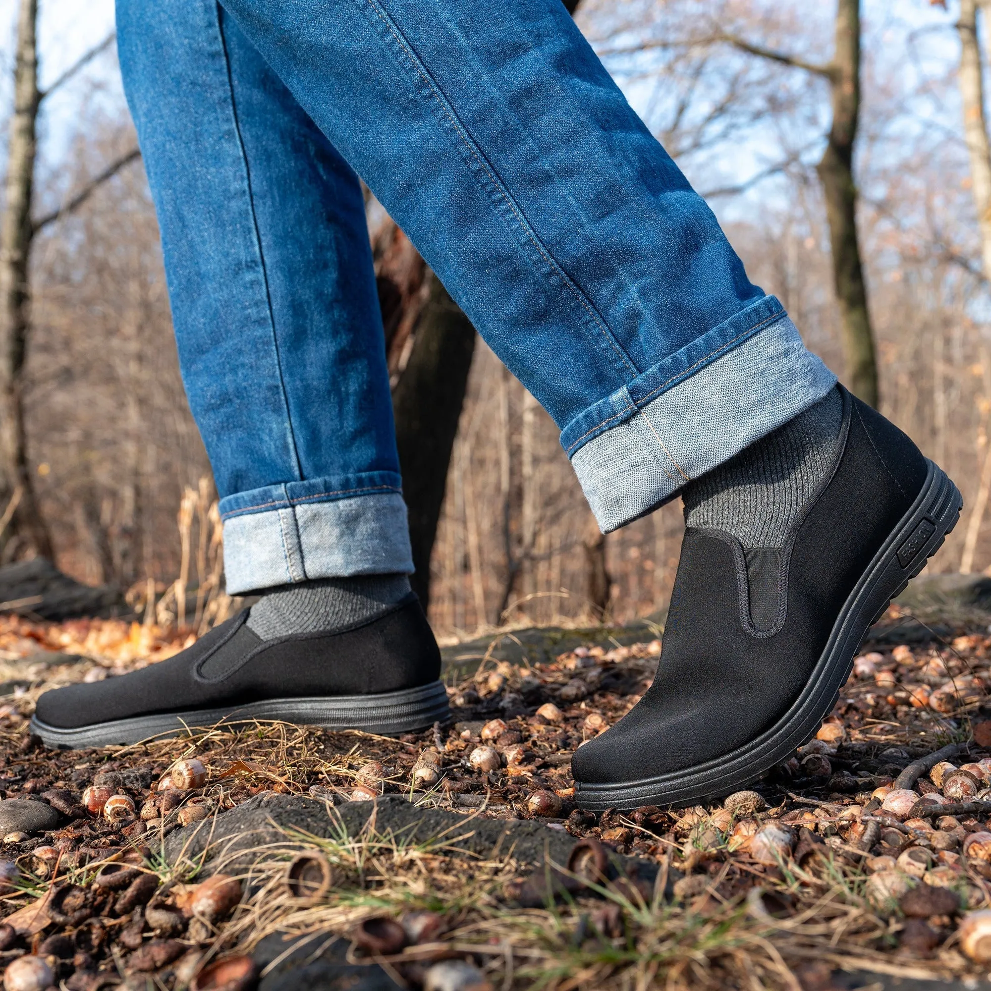 Adult Slip-On Shoes - Classic Black