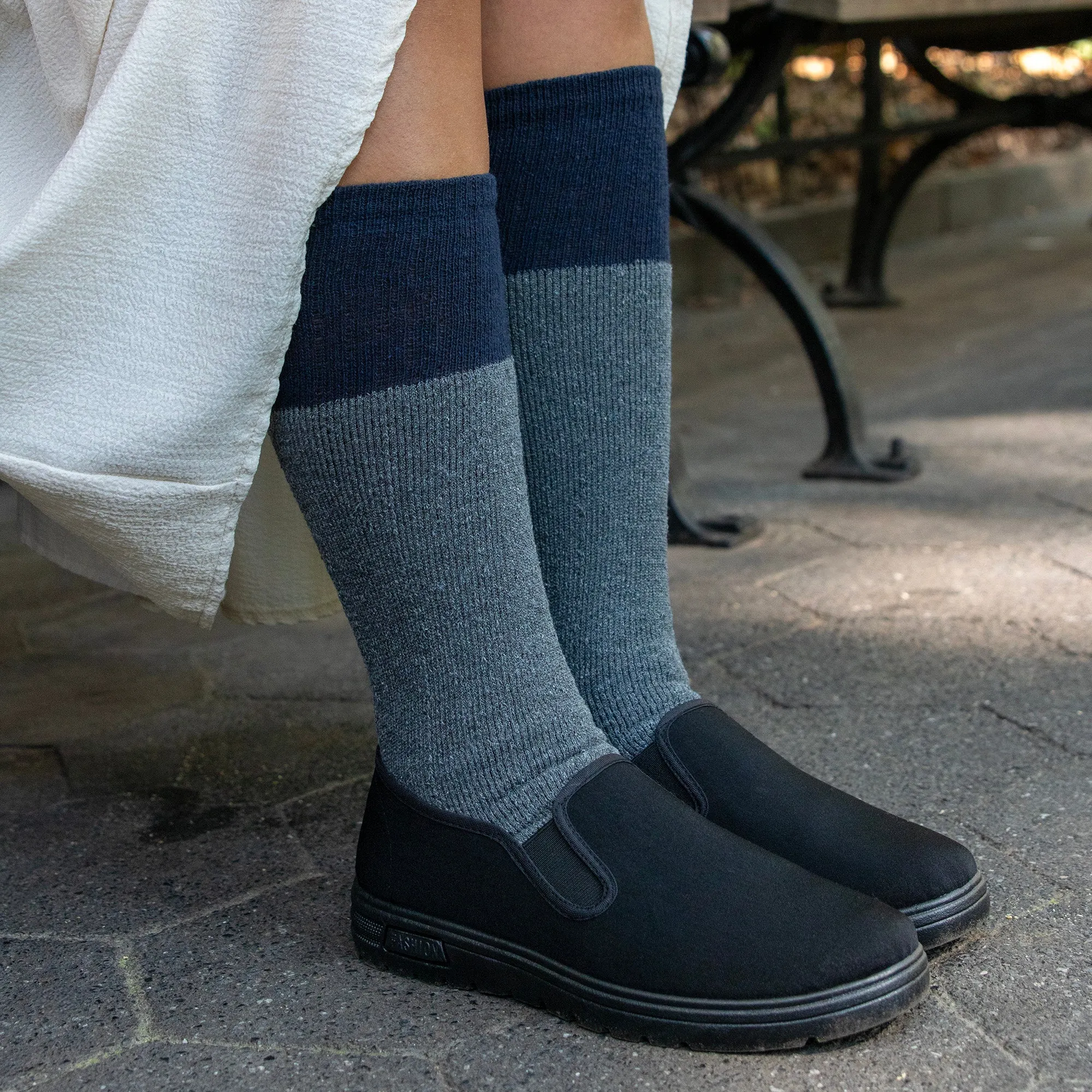Adult Slip-On Shoes - Classic Black