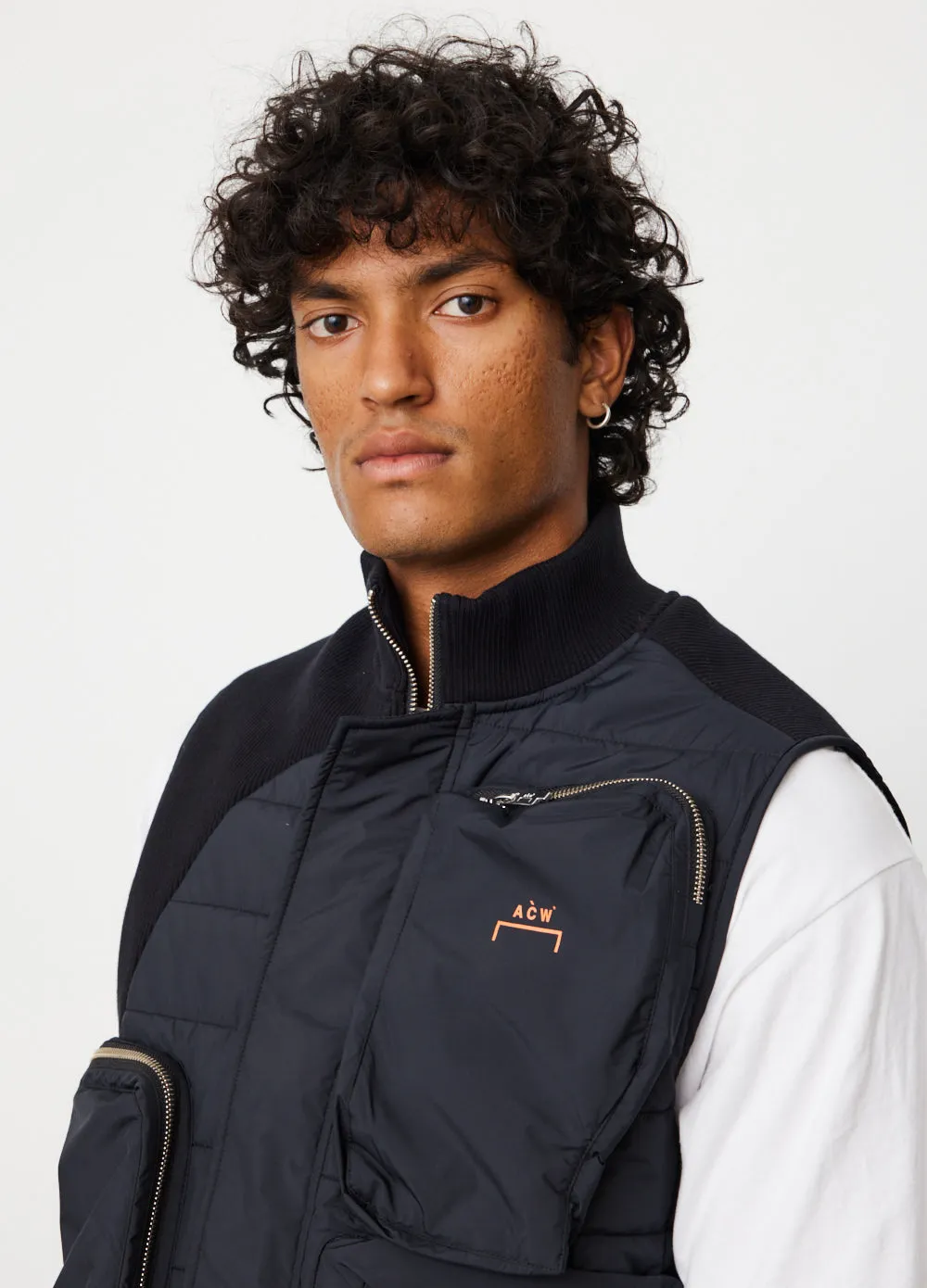 Asymmetric Padded Gilet