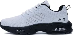 Autper Men's Air Athletic Running Shoes Lightweight Breathable Tennis Walking Sneakers for Gym Jogging Sports US 7-13