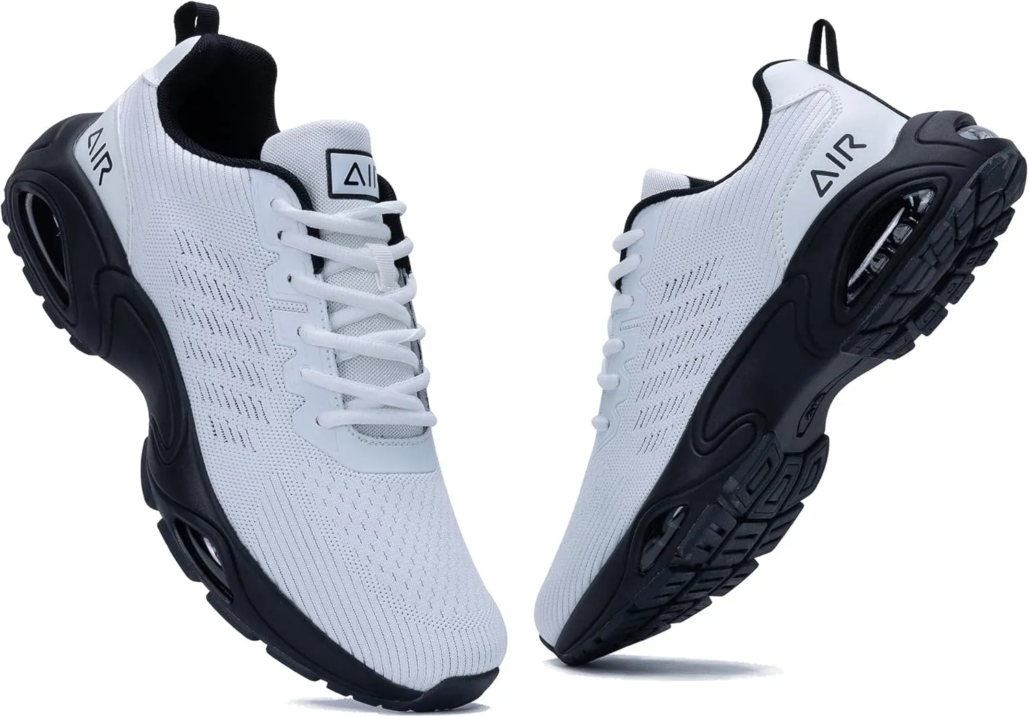 Autper Men's Air Athletic Running Shoes Lightweight Breathable Tennis Walking Sneakers for Gym Jogging Sports US 7-13