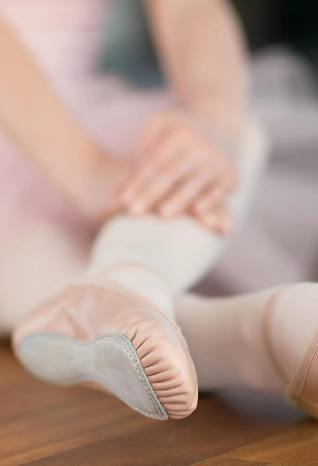 Balera Leather Full-Sole Ballet Shoe for Girls & Women Perfect for Dance