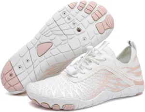Barefoot Shoes Women Men, Hike Waterproof Trail Running Healthy & Non-Slip Outdoor Breathable Wide Shoes