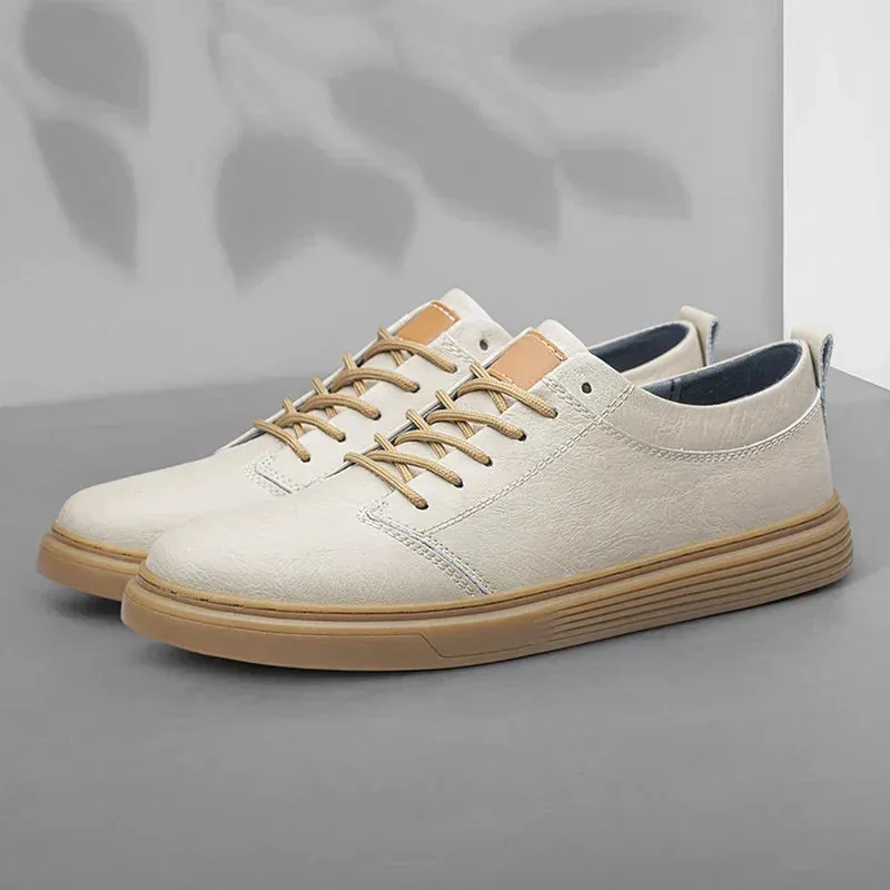 Baskets en cuir de haute qualité pour hommes