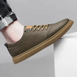 Baskets en cuir de haute qualité pour hommes
