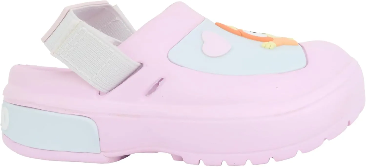 Bluey Boys & Girls Clogs Kids Slip On Beach Water Shoes with Adjustable Strap