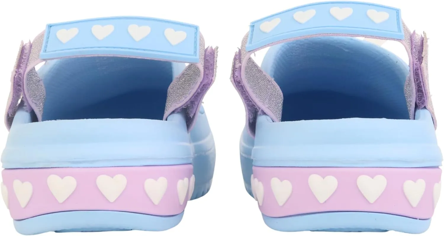 Bluey Boys & Girls Clogs Kids Slip On Beach Water Shoes with Adjustable Strap