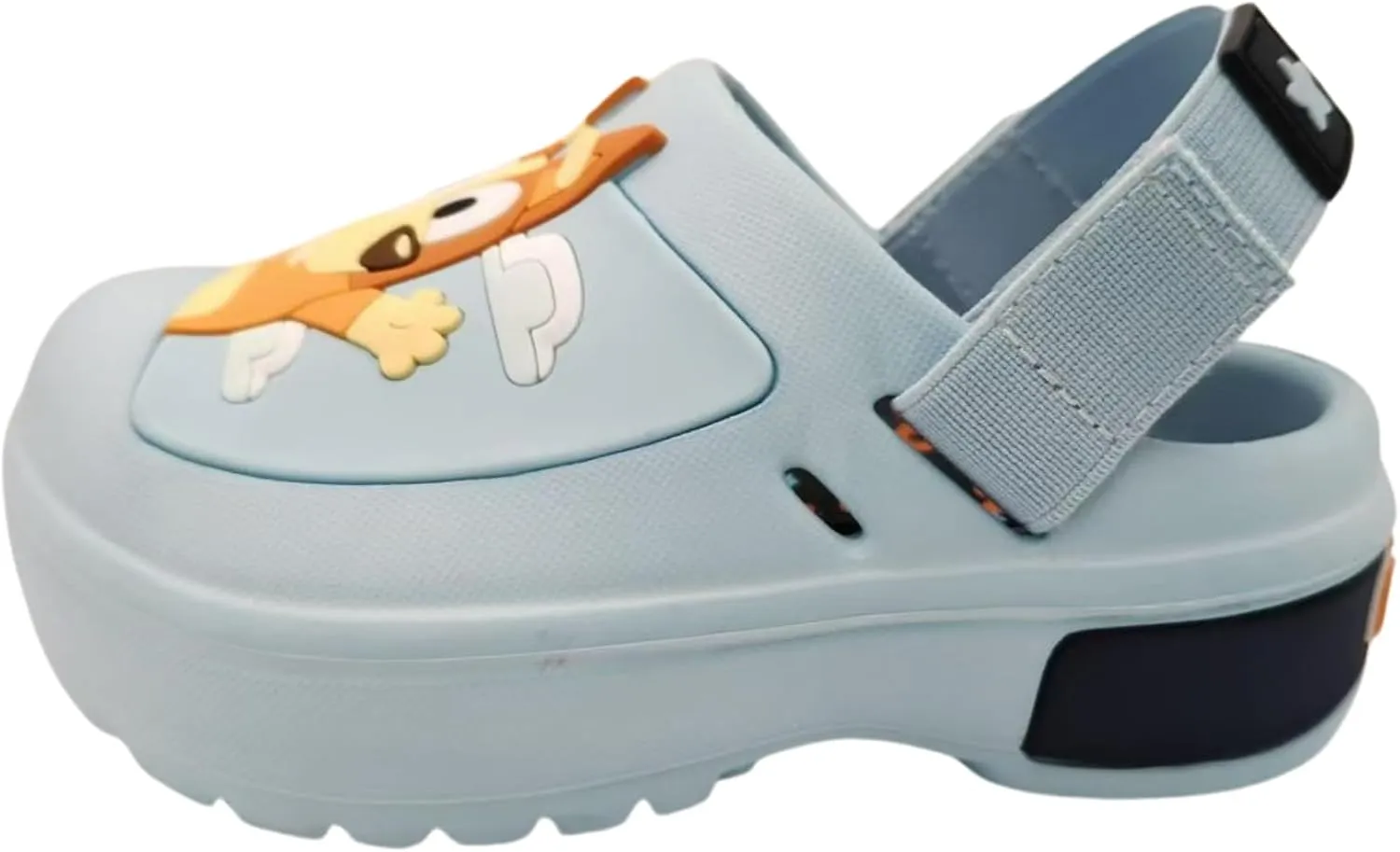 Bluey Boys & Girls Clogs Kids Slip On Beach Water Shoes with Adjustable Strap