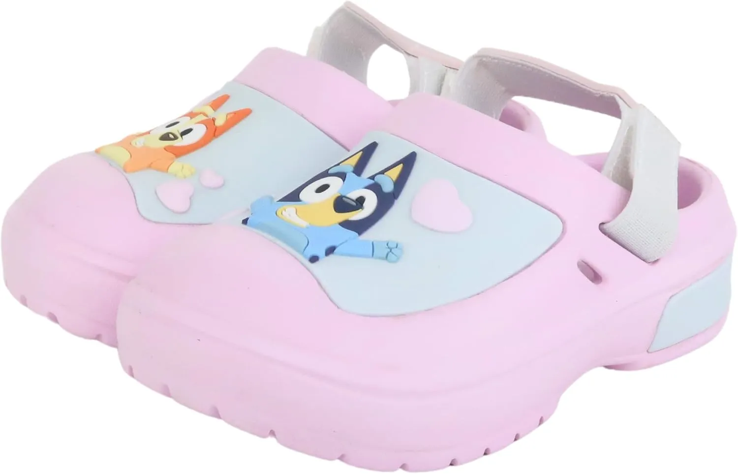 Bluey Boys & Girls Clogs Kids Slip On Beach Water Shoes with Adjustable Strap