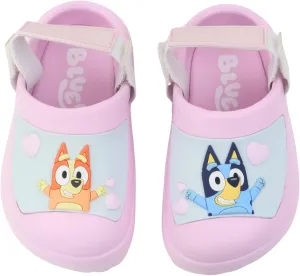 Bluey Boys & Girls Clogs Kids Slip On Beach Water Shoes with Adjustable Strap
