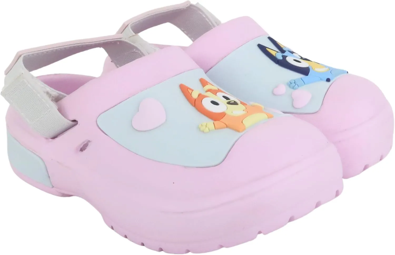 Bluey Boys & Girls Clogs Kids Slip On Beach Water Shoes with Adjustable Strap