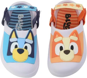 Bluey Boys & Girls Clogs Kids Slip On Beach Water Shoes with Adjustable Strap