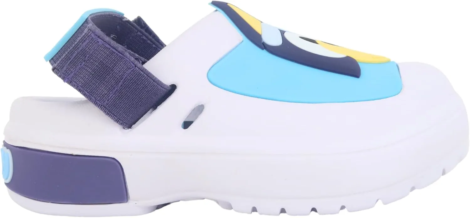 Bluey Boys & Girls Clogs Kids Slip On Beach Water Shoes with Adjustable Strap