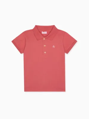 Brick Camilo Boy Polo Shirt