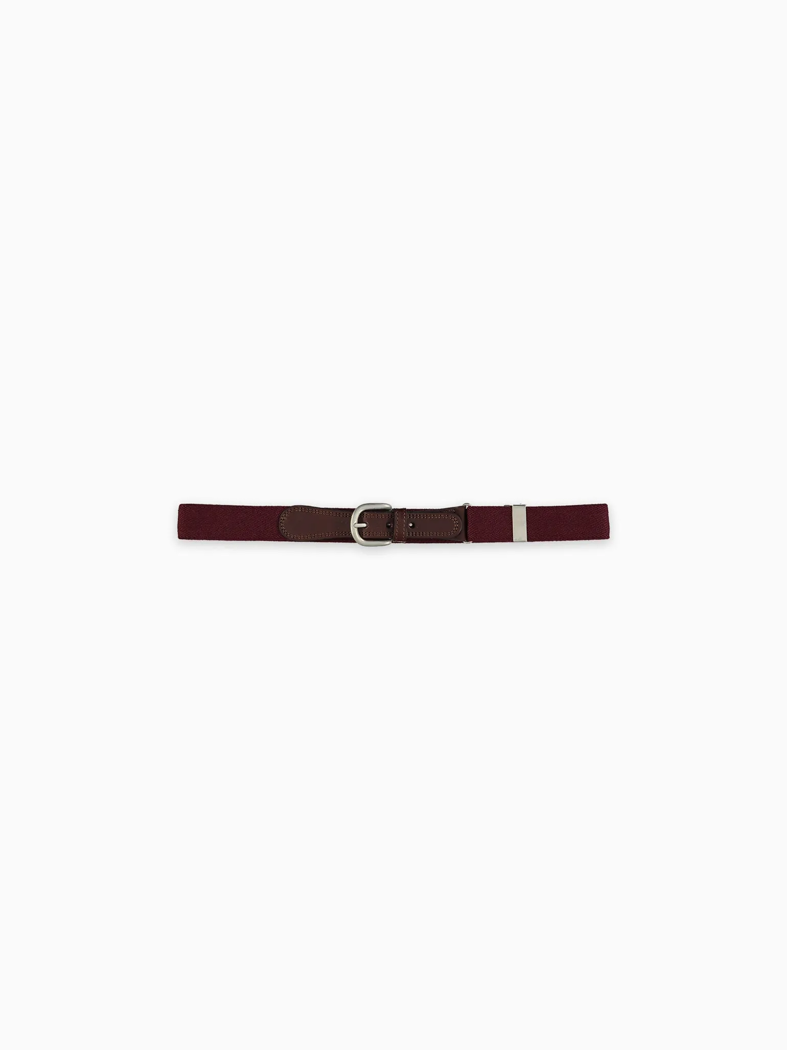 Burgundy Boy Belt