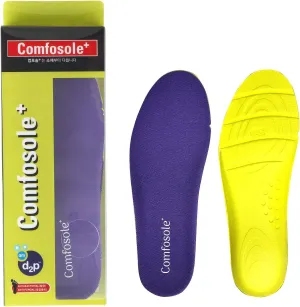 Comfortable, Durable Insole for Men and Women-Ideal for Active Sports Walking Running Training-Comfort Insoles for Athletic Shoe Cushion and Support (Daily, 260mm/Women 9/Men 8)
