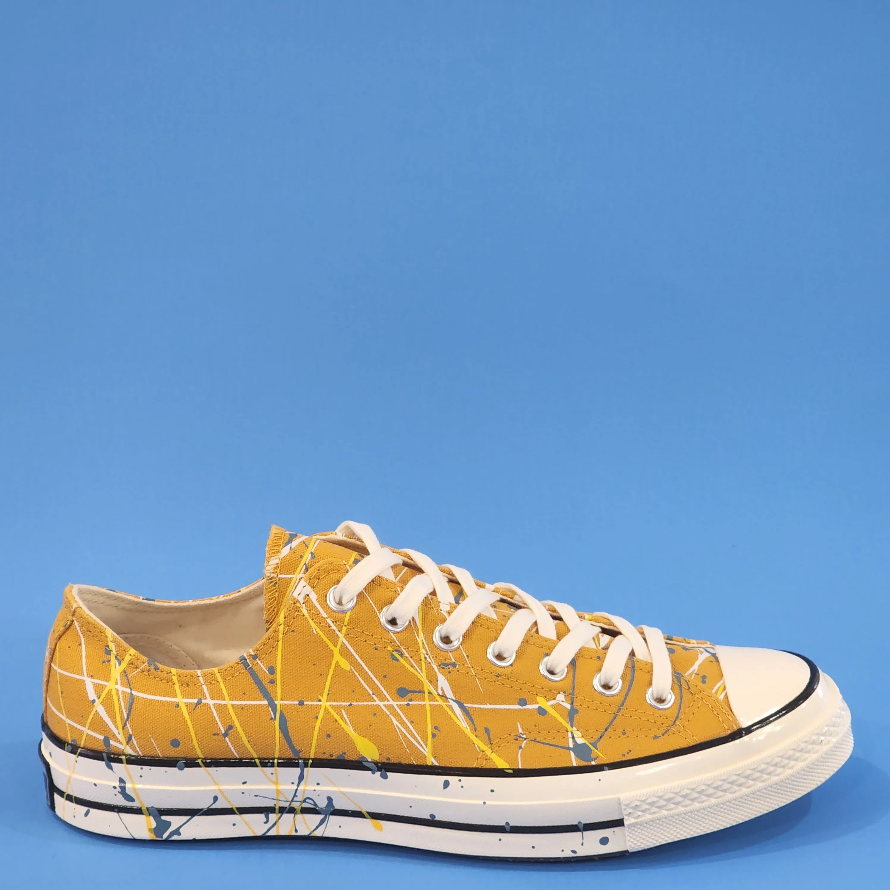 Converse Chuck 70 Low Ox Paint Splatter Unisex Sneakers 170804C NWT