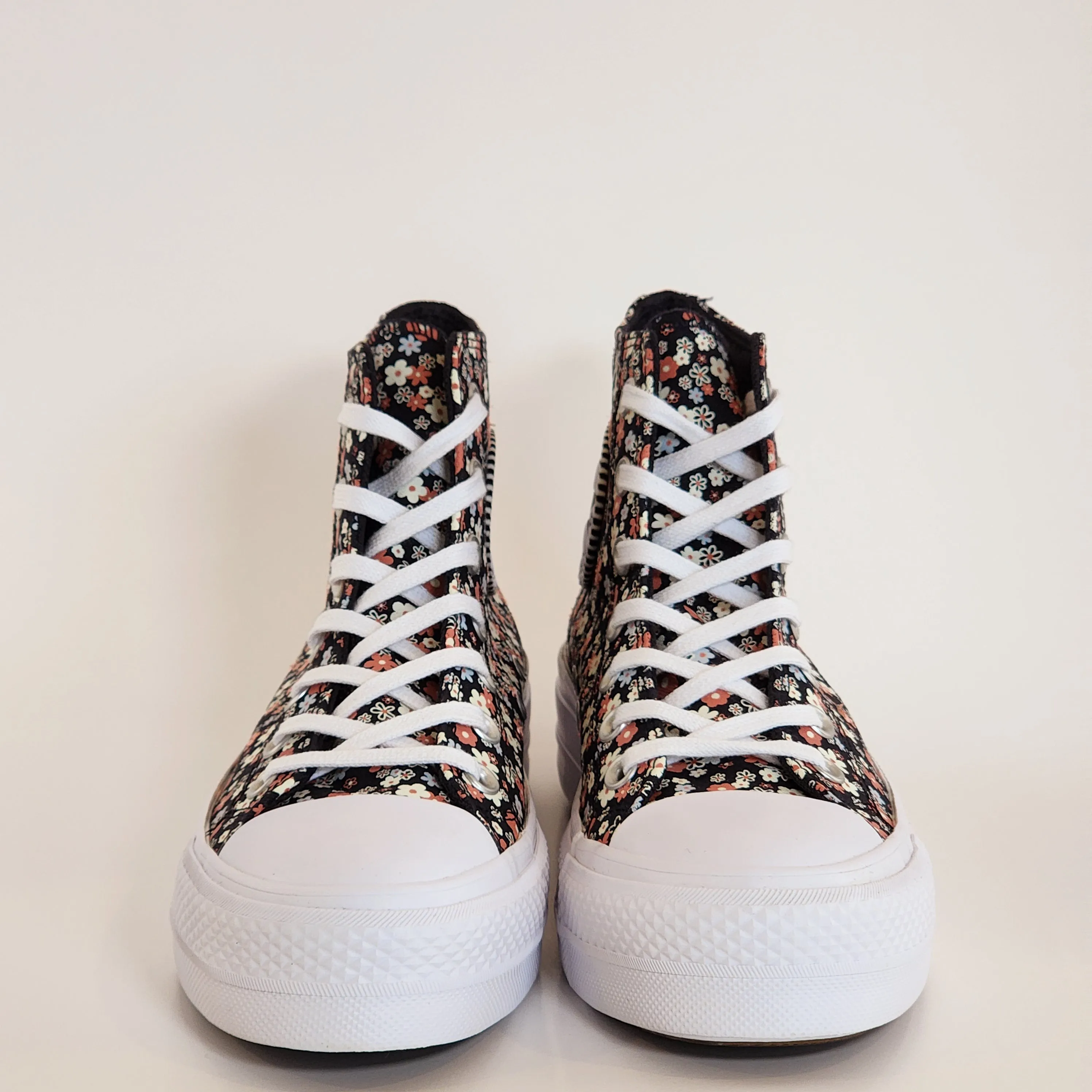 Converse CTAS Lift Hi Petite Petals Women's Platform Sneakers A14264C NWT