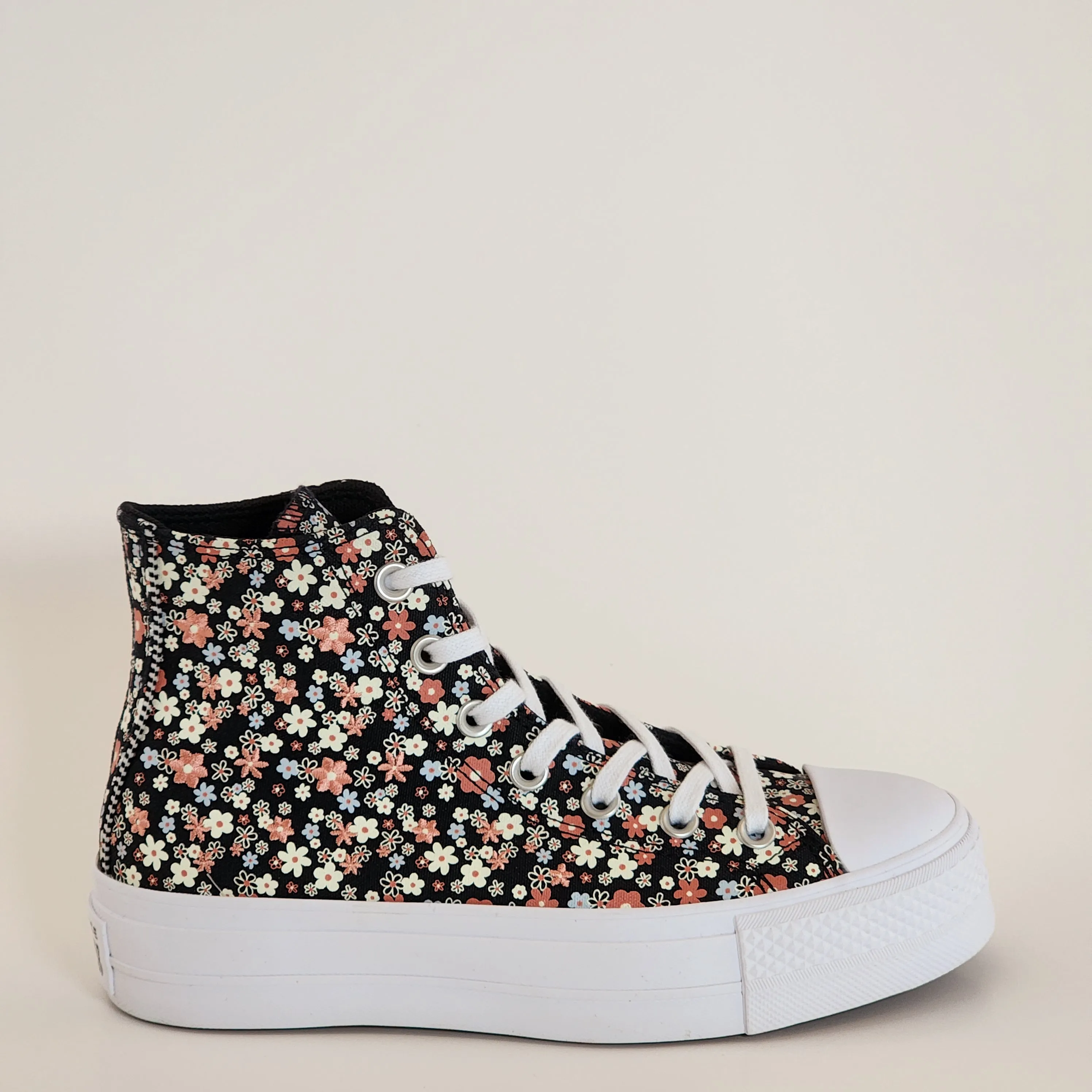 Converse CTAS Lift Hi Petite Petals Women's Platform Sneakers A14264C NWT