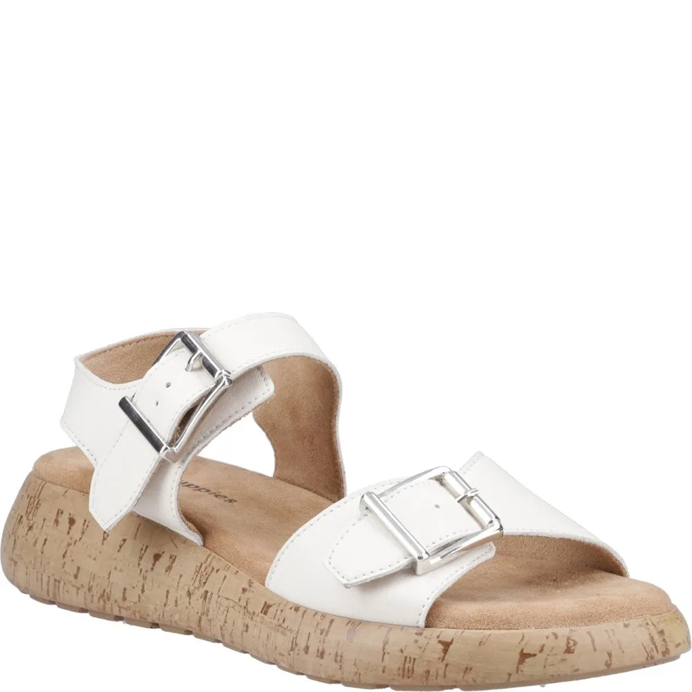 Cream Alison Buckle Sandals