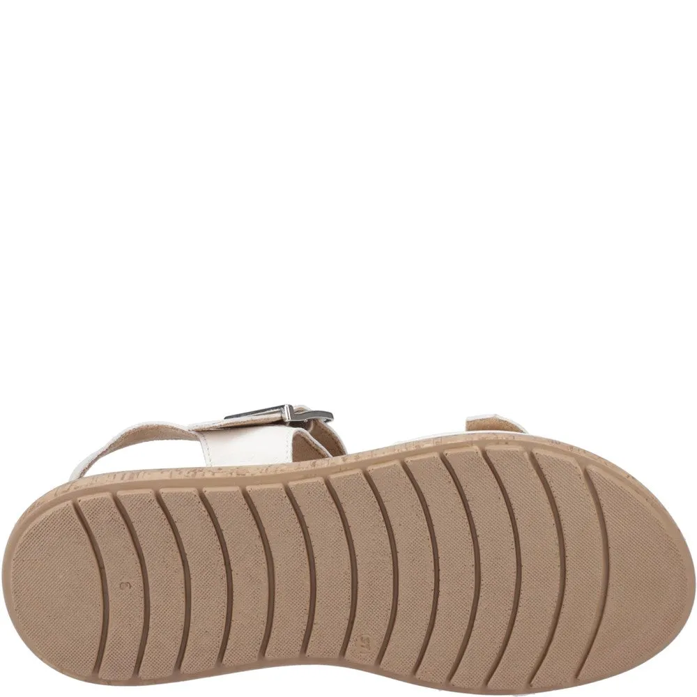 Cream Alison Buckle Sandals