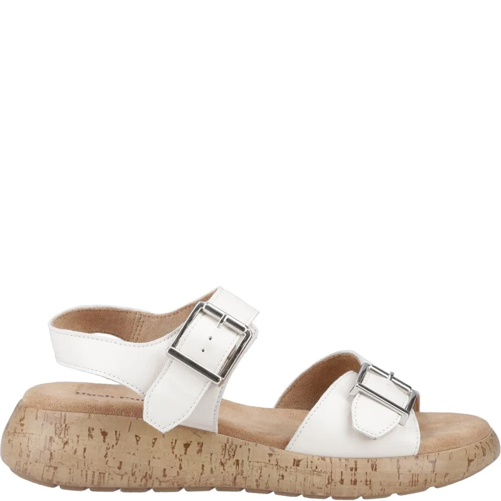 Cream Alison Buckle Sandals
