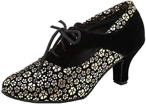 DKZSYIM Women's Dance Sneaker/Modern Jazz Ballroom Performance Dance-Sneakers Sport Shoes,Model YCL318