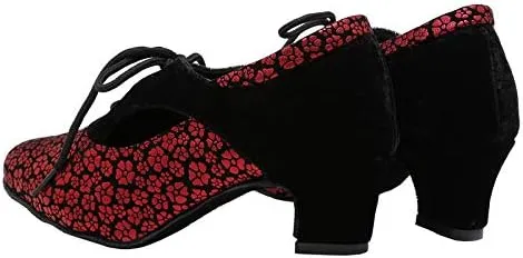 DKZSYIM Women's Dance Sneaker/Modern Jazz Ballroom Performance Dance-Sneakers Sport Shoes,Model YCL318