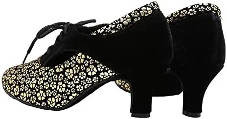 DKZSYIM Women's Dance Sneaker/Modern Jazz Ballroom Performance Dance-Sneakers Sport Shoes,Model YCL318