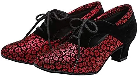 DKZSYIM Women's Dance Sneaker/Modern Jazz Ballroom Performance Dance-Sneakers Sport Shoes,Model YCL318