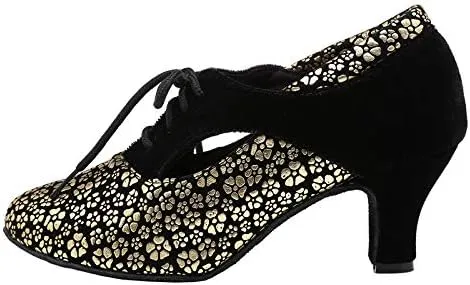 DKZSYIM Women's Dance Sneaker/Modern Jazz Ballroom Performance Dance-Sneakers Sport Shoes,Model YCL318