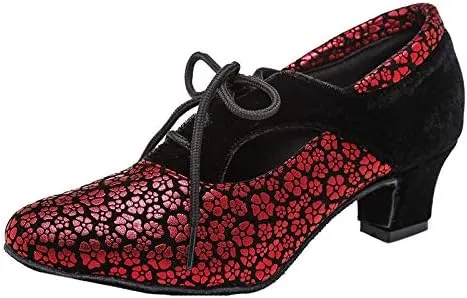 DKZSYIM Women's Dance Sneaker/Modern Jazz Ballroom Performance Dance-Sneakers Sport Shoes,Model YCL318