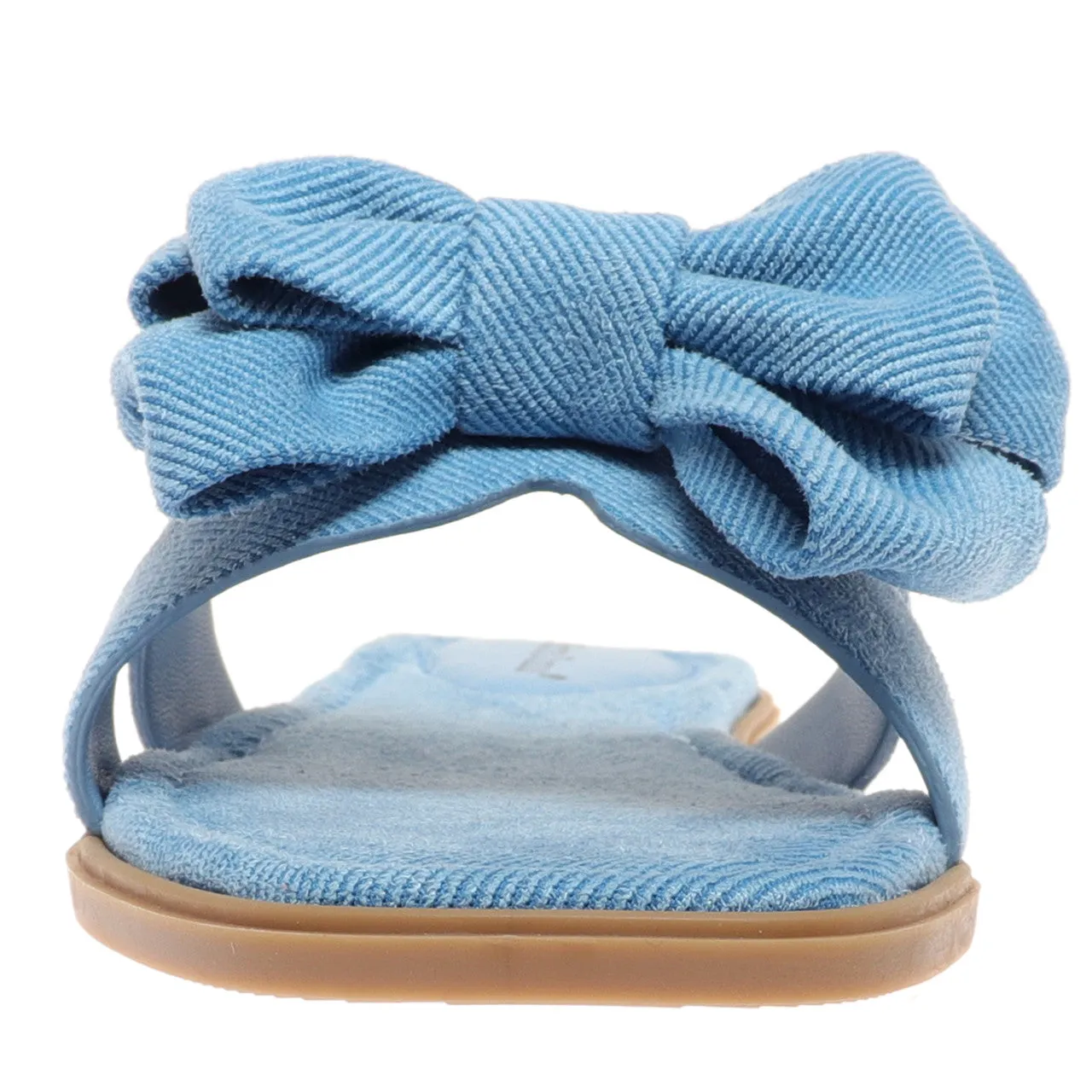 Empress Blue Denim Bow Sandals