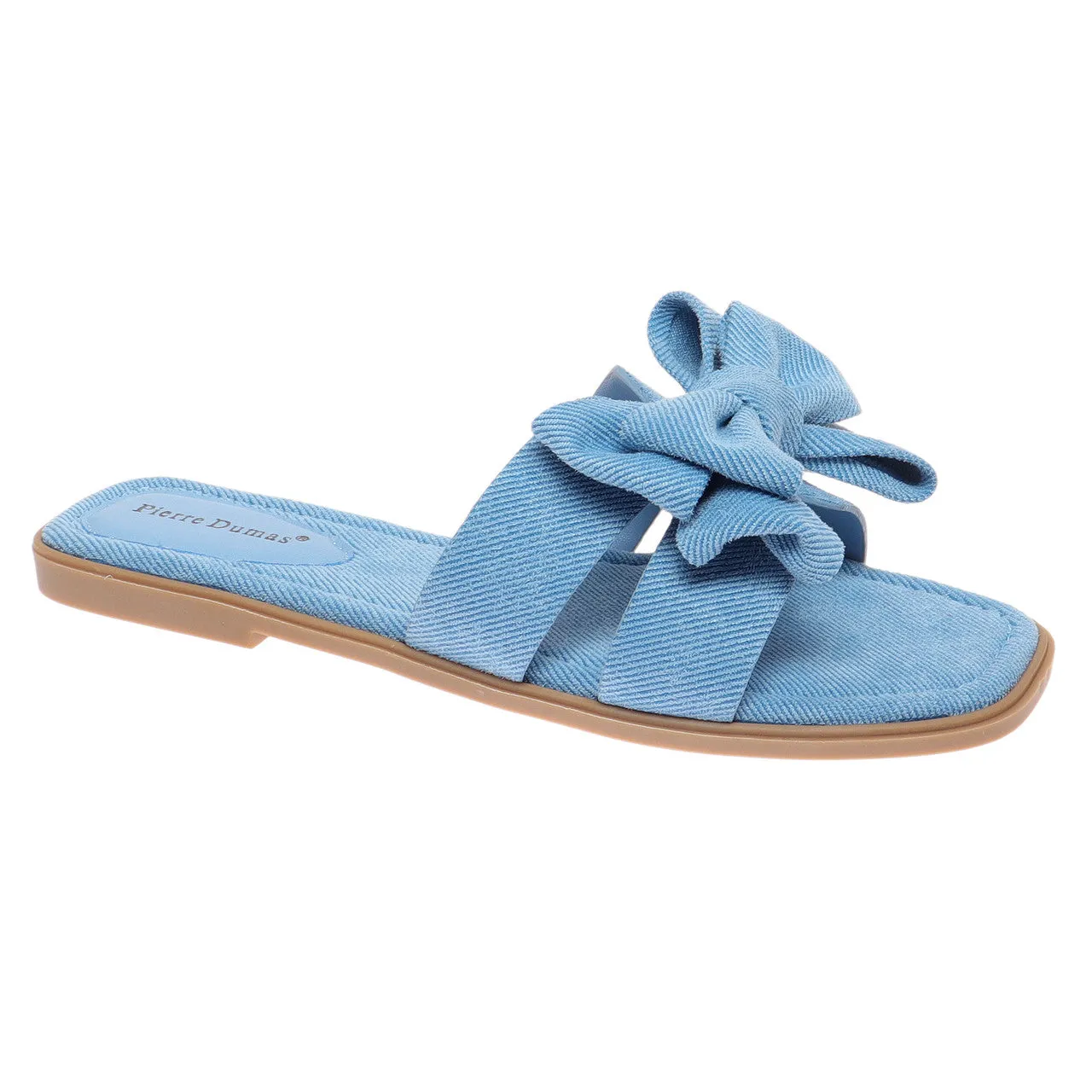 Empress Blue Denim Bow Sandals