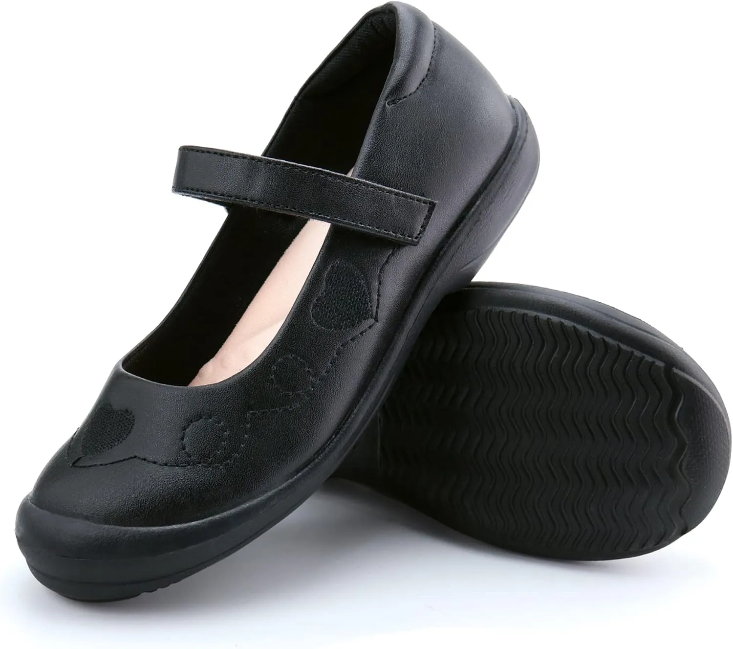 firelli Girl's Mary Jane School Uniform Shoes Comfortable Girls Dress Shoes