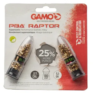 Gamo PBA Raptor Pellets (.177)