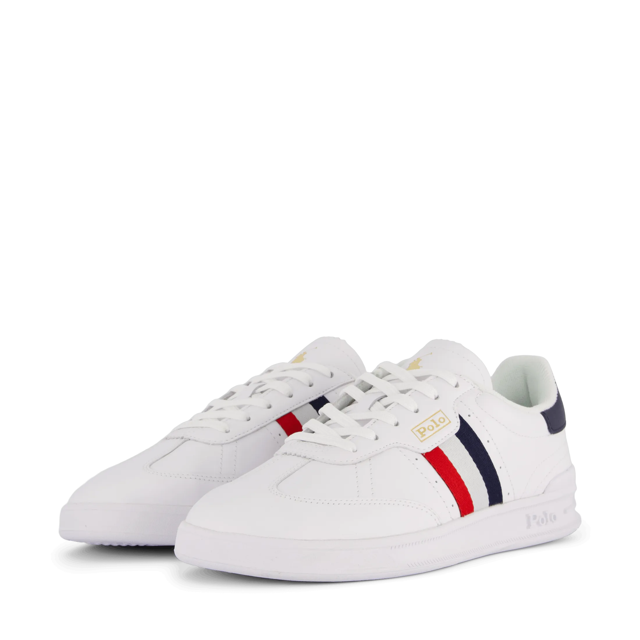 Heritage Aera Suede & Leather Sneaker White / Red / Blue