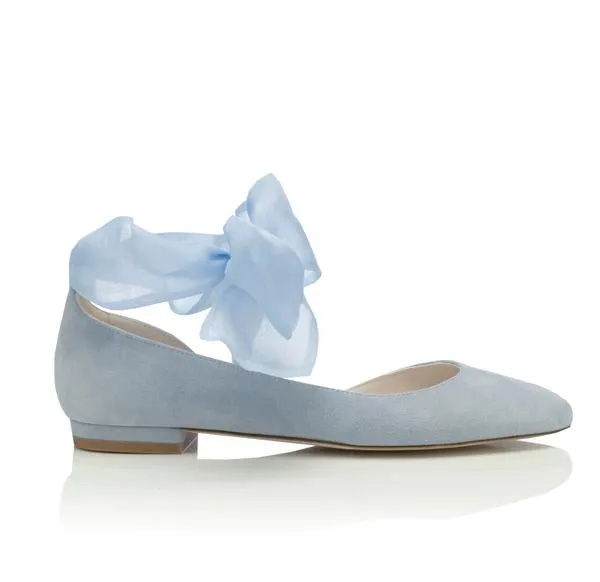HETTY FLAT BLUE