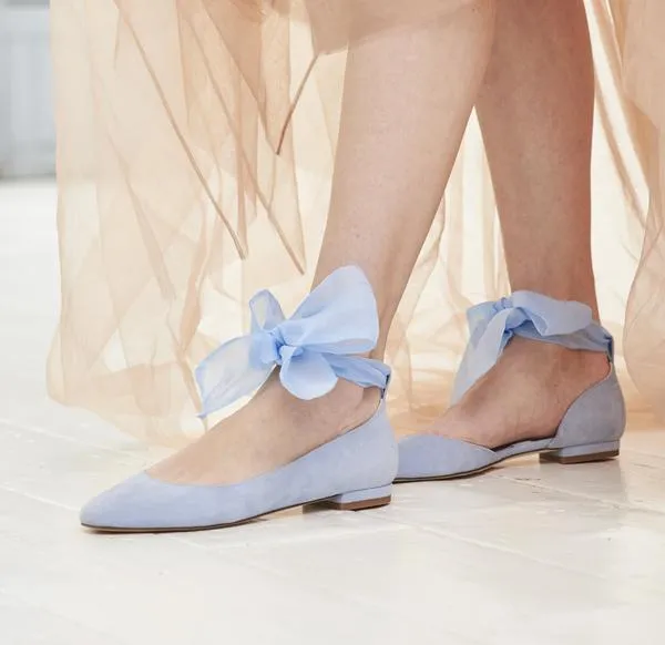HETTY FLAT BLUE