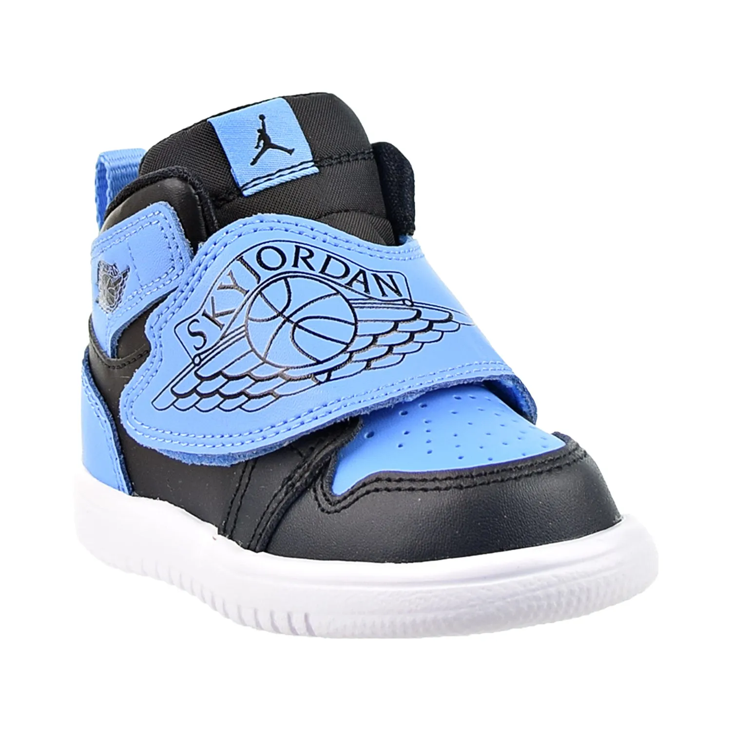 Jordan Sky 1 (TD) Toddler's Shoes Black-White-University Blue