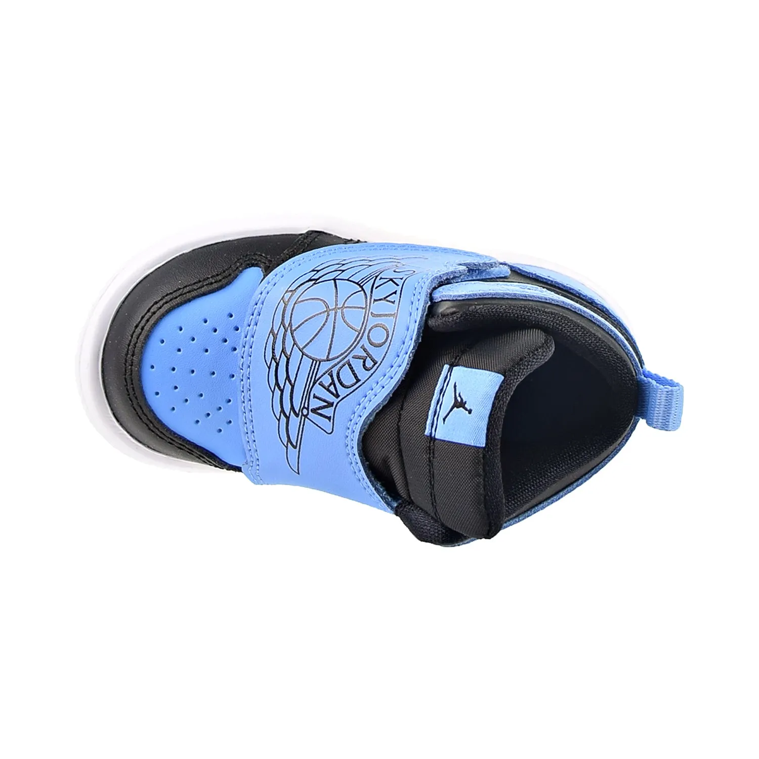 Jordan Sky 1 (TD) Toddler's Shoes Black-White-University Blue