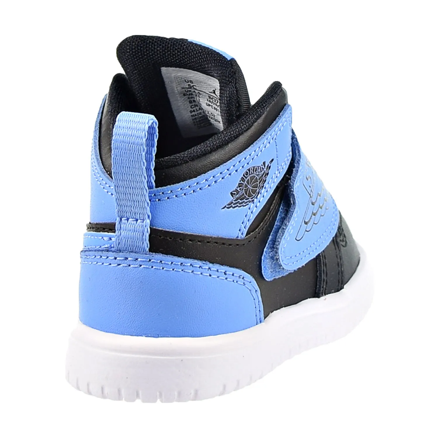 Jordan Sky 1 (TD) Toddler's Shoes Black-White-University Blue