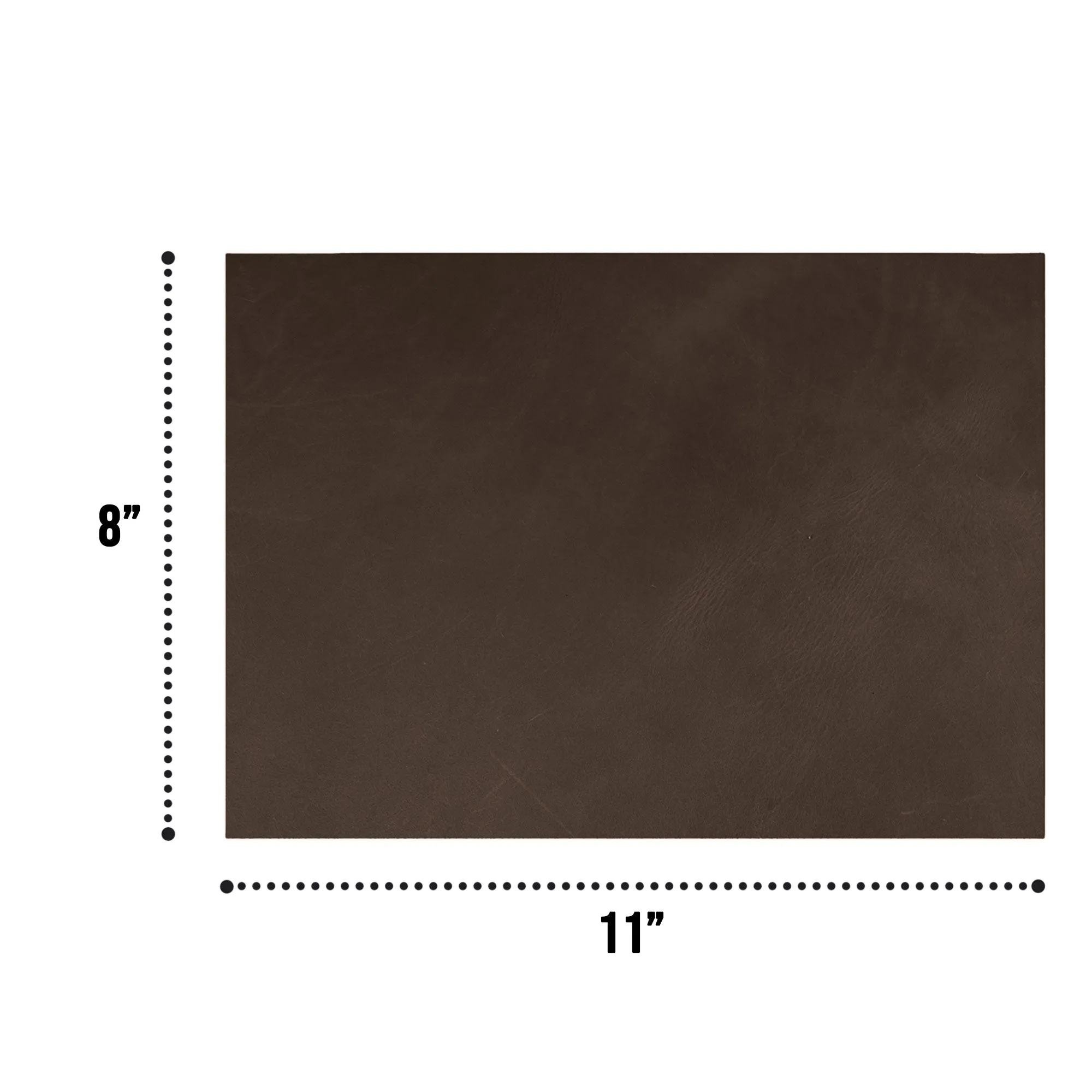 Leather Rectangle 8 x 11 in. from Thick Full Grain Leather (2.6 to 2.8mm)