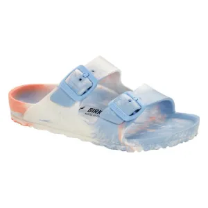 Little Girl Birkenstock Arizona EVA Narrow Multi Coral Peach Little Girl Birkenstock Arizona EVA Narrow Multi Coral Peach