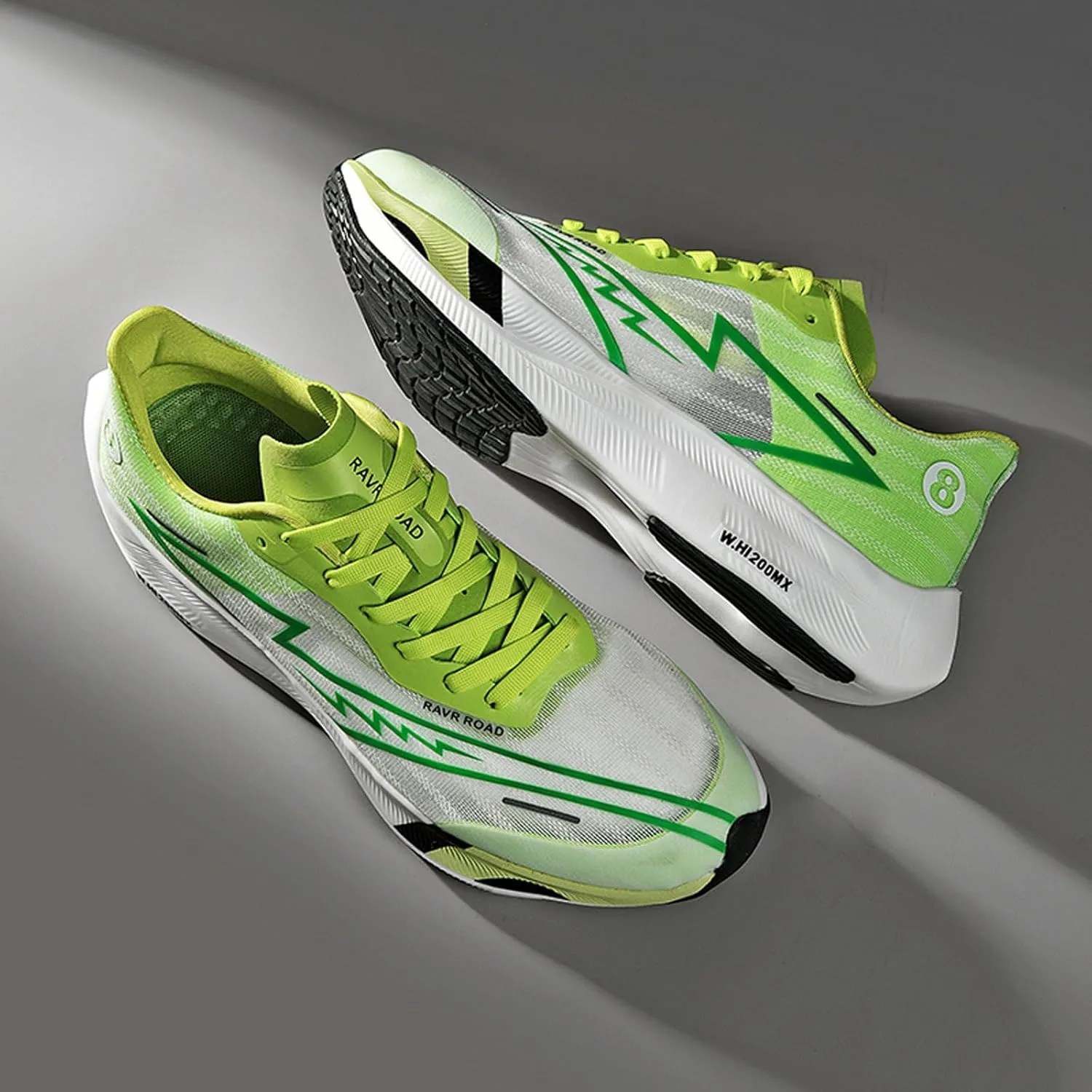 Man's Slip On Running Shoes Lightweight Carbon Plated Board Breathable Casual Non-Slip Sneakers for Gym Jogging Travel Work