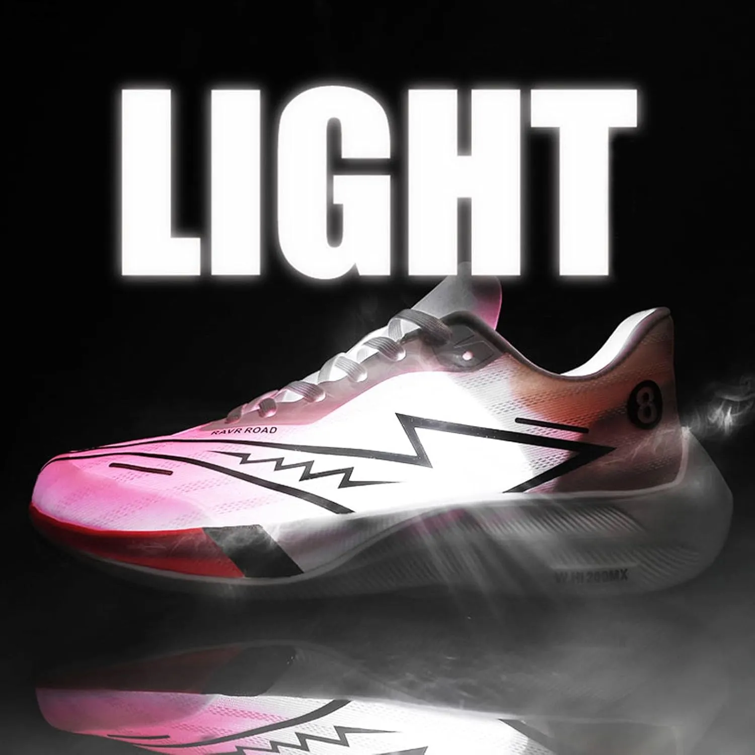 Man's Slip On Running Shoes Lightweight Carbon Plated Board Breathable Casual Non-Slip Sneakers for Gym Jogging Travel Work