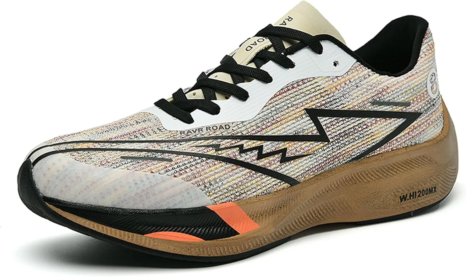 Man's Slip On Running Shoes Lightweight Carbon Plated Board Breathable Casual Non-Slip Sneakers for Gym Jogging Travel Work