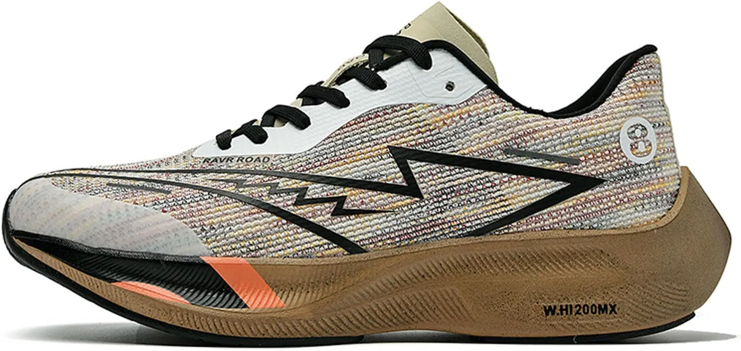 Man's Slip On Running Shoes Lightweight Carbon Plated Board Breathable Casual Non-Slip Sneakers for Gym Jogging Travel Work